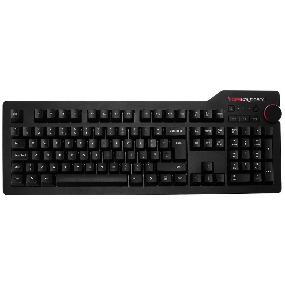 Das Keyboard 4 Professional - Cherry MX Blue Click Tasten - Professionelle Mechanische Tastatur - UK
