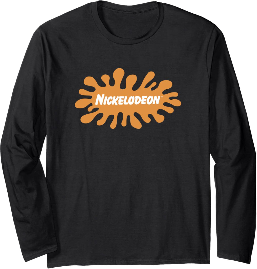 Nickelodeon Classic Splatter Logo Langarmshirt