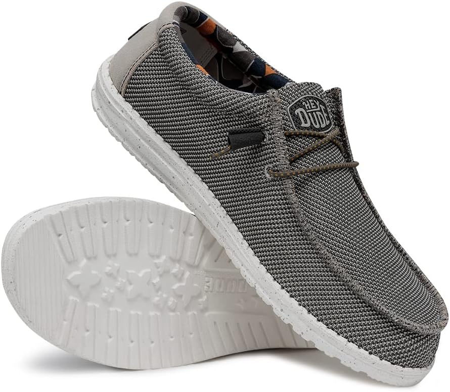 Hey Dude Herren Wally Sox Mokassin, 42 EU Asphalt
