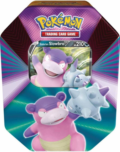 Pokémon V Forces Galarian Slowbro V Tin Box - EN