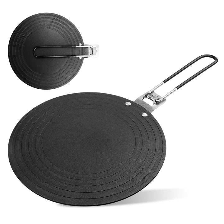 Hitze Diffusor für Gasherd, 24cm Runde Wärmediffusor für Gasherd, Auftauplatte aus Aluminiumlegierun