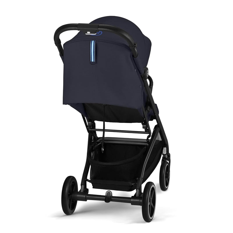 Cybex Gold Kinderwagen Beezy mit One-Pull Harness, Ab Geburt bis ca. 4 Jahre (max. 22 kg), Kompakt u