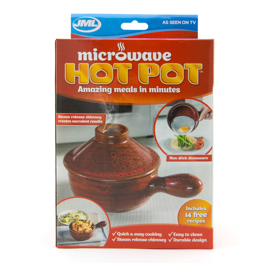 JML Mikrowellen HOT Pot - Wärmespeicherung, Dampf sprudelnd Hot Pot