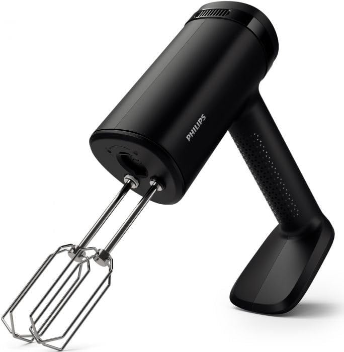 Philips 5000 series hand mixer, HR3781/00, 500W, 5 Speeds, Turbo function, Black