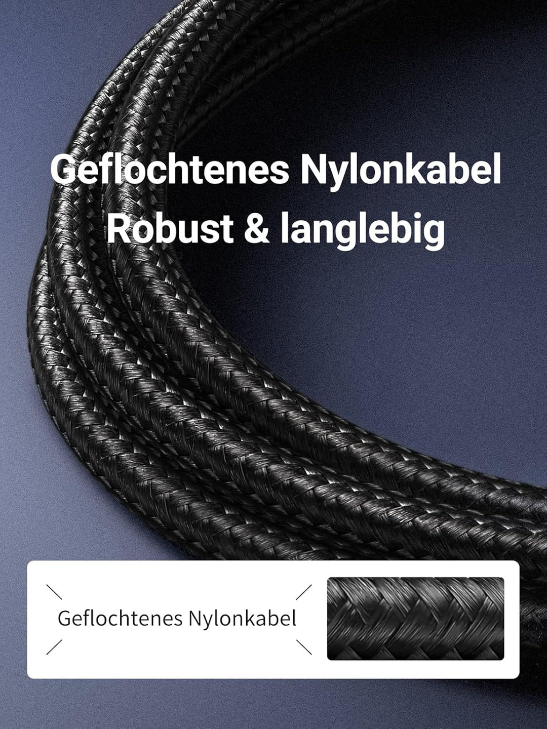 UGREEN CAT 7 Lan Kabel 10000Mbits Netzwerkkabel Ethernet Kabel Gigabit RJ45 POE Internet Kabel kompa