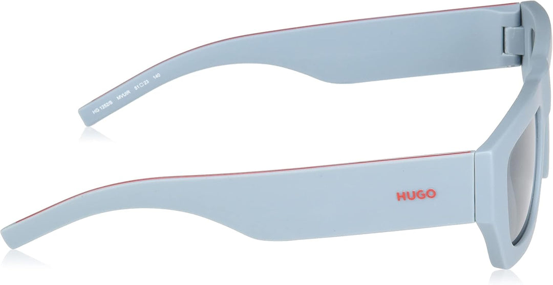 HUGO Unisex Sunglasses 51 Mvu/Ir Azure, 51 Mvu/Ir Azure