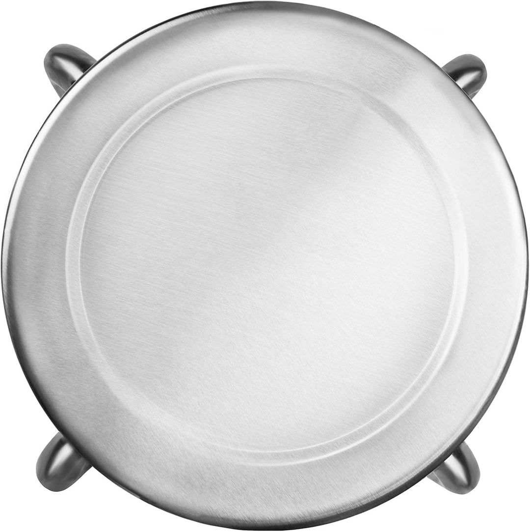 Royal Catering - Hocker Edelstahlhocker (29 cm Sitzfläche, 1,6 kg, 43 x 37 cm, hygienisch und modern