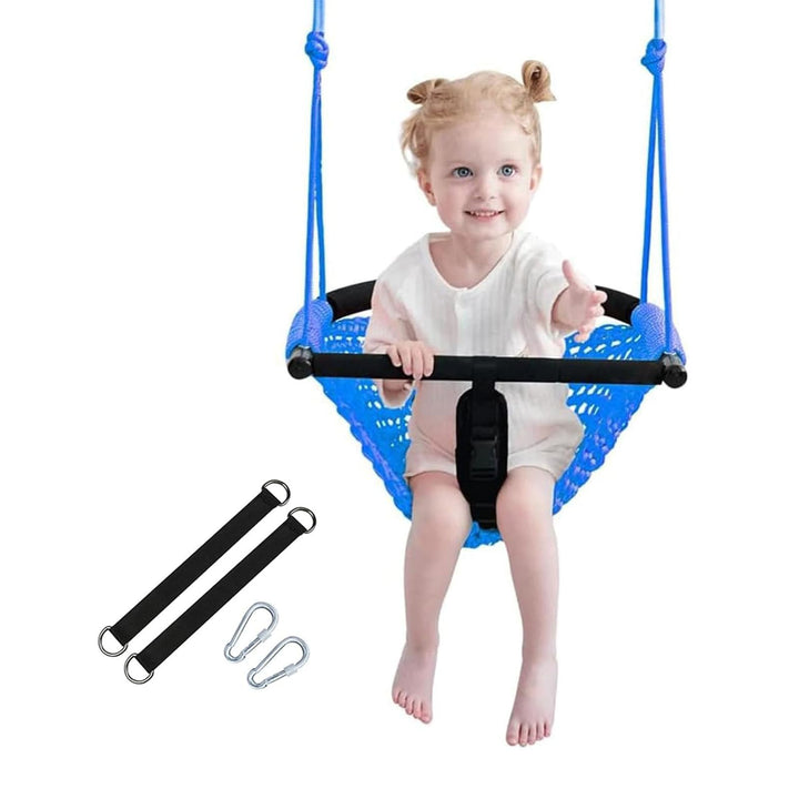 2-in-1-Schaukel für Kleinkinder. Schaukelsitz für Kinder mit verstellbaren Seilen, Robustes Seilspie