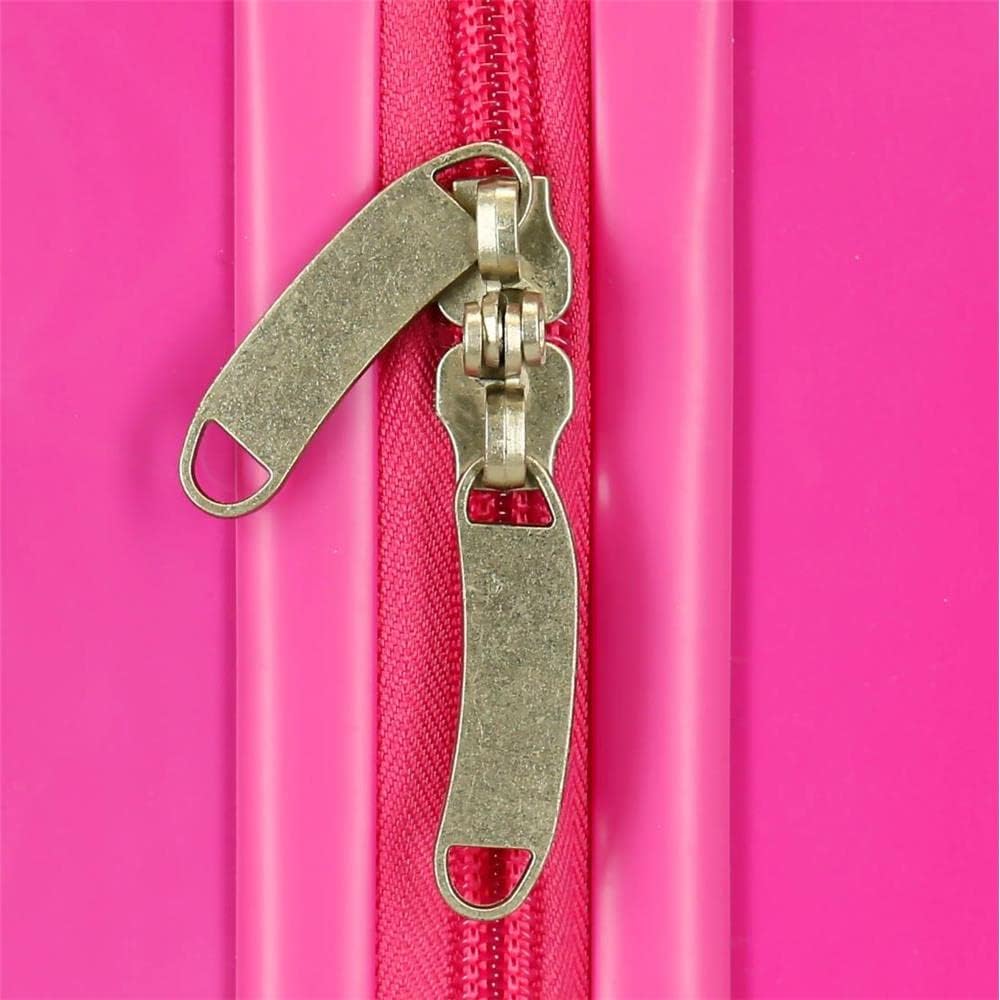 Disney Encanto Kulturbeutel, anpassbar, mit Umhängetasche, rosa, 29 x 21 x 15 cm, starr, ABS 9,14 l