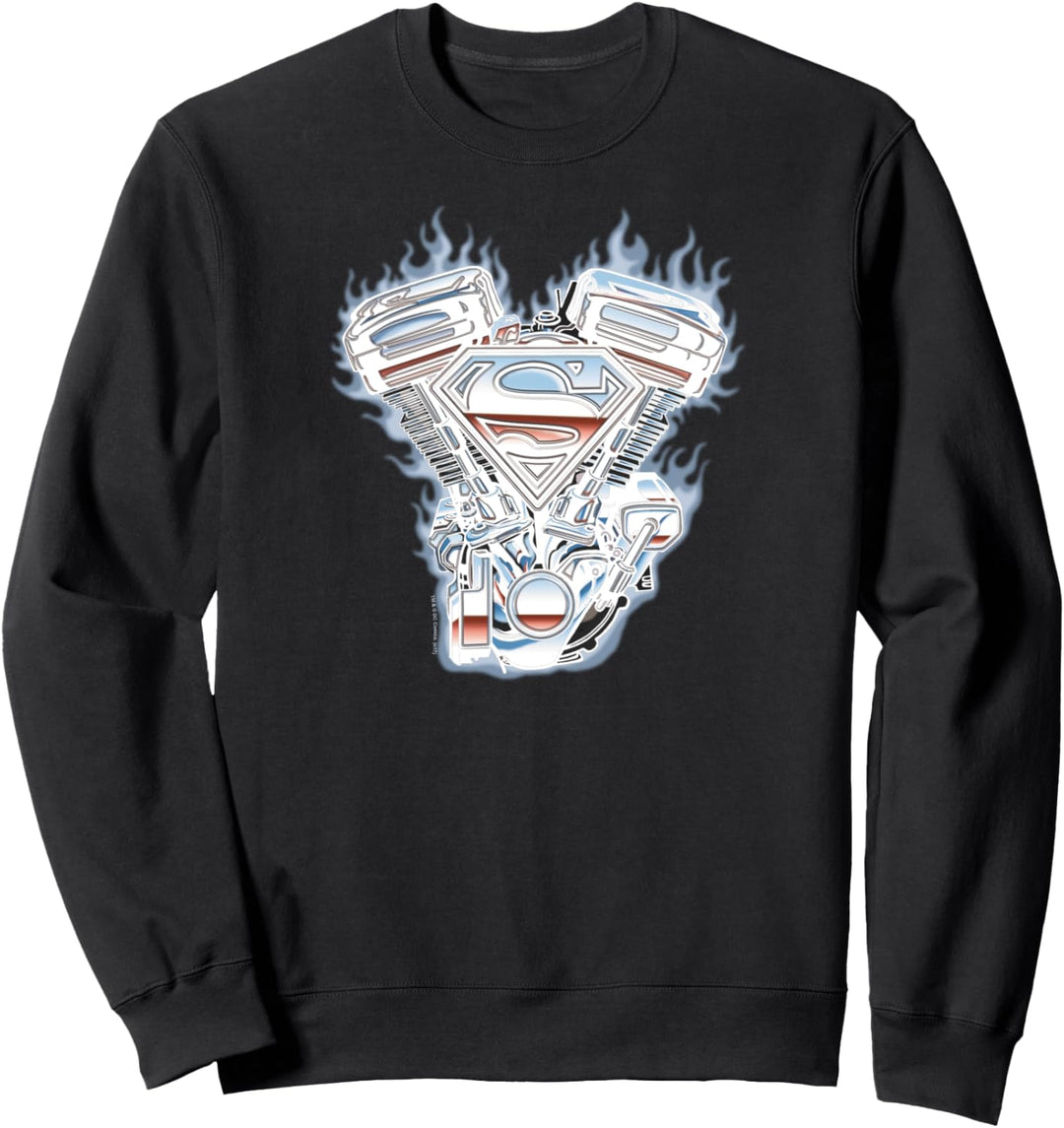 Superman V Twin Logo Sweatshirt