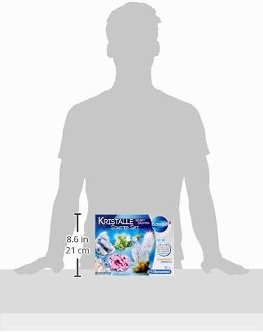 Clementoni Galileo Lab – Kristalle selbst züchten Starter-Set, Experimentierkasten für kleine Wissen