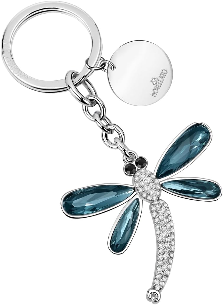Morellato MAGIC Damen Schlüsselanhänger aus Stahl, Zinklegierung, Glas, PP-Stein - SD0399