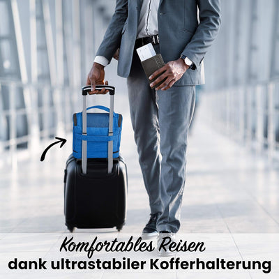 DELAWAY XXL Kulturbeutel zum Aufhängen [Design 2024] Grosse Kulturtasche für Damen, Herren mit Koffe