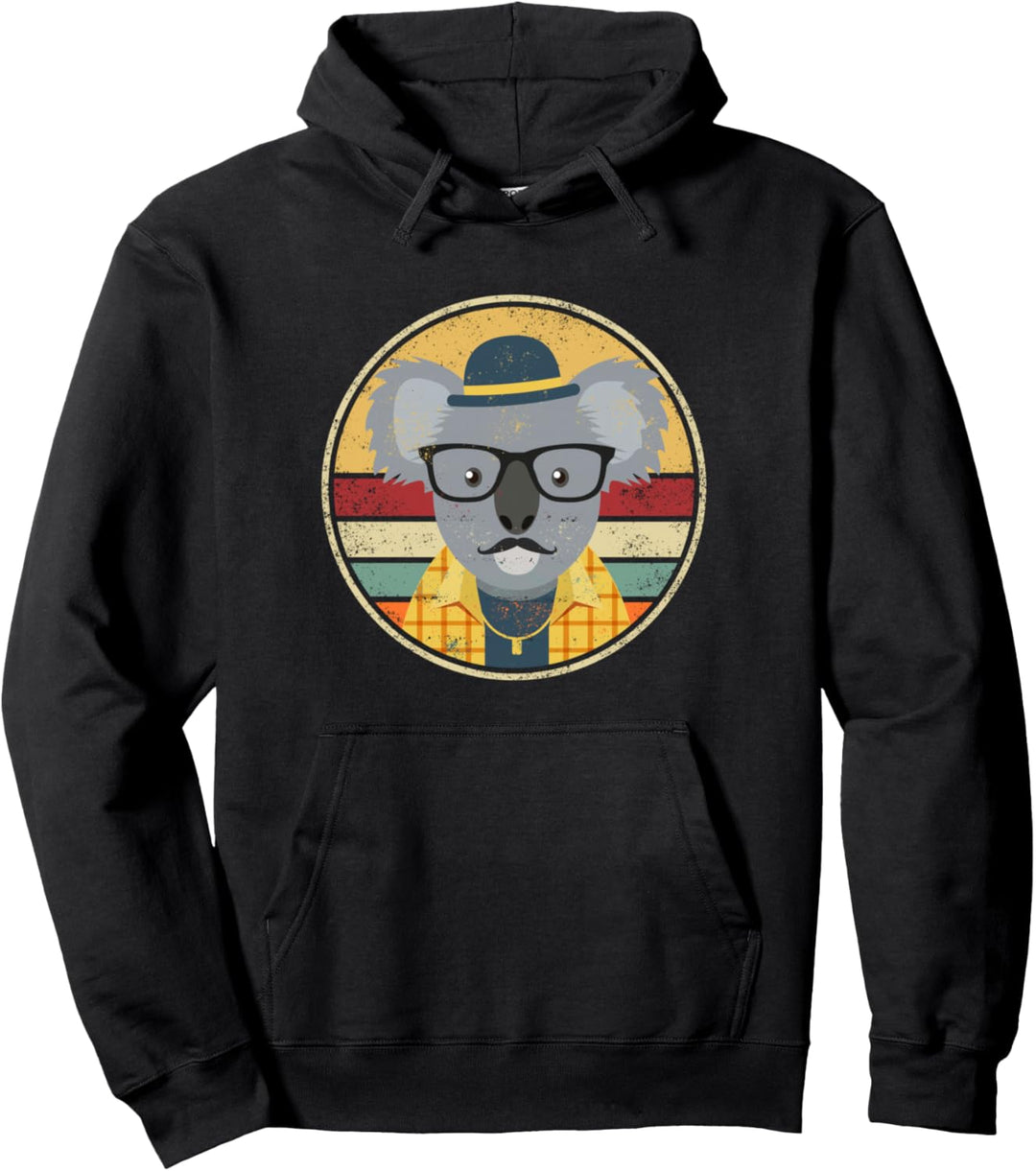 Lustiges Koalabär Koala Australien Teddy Retro Outfit Design Pullover Hoodie