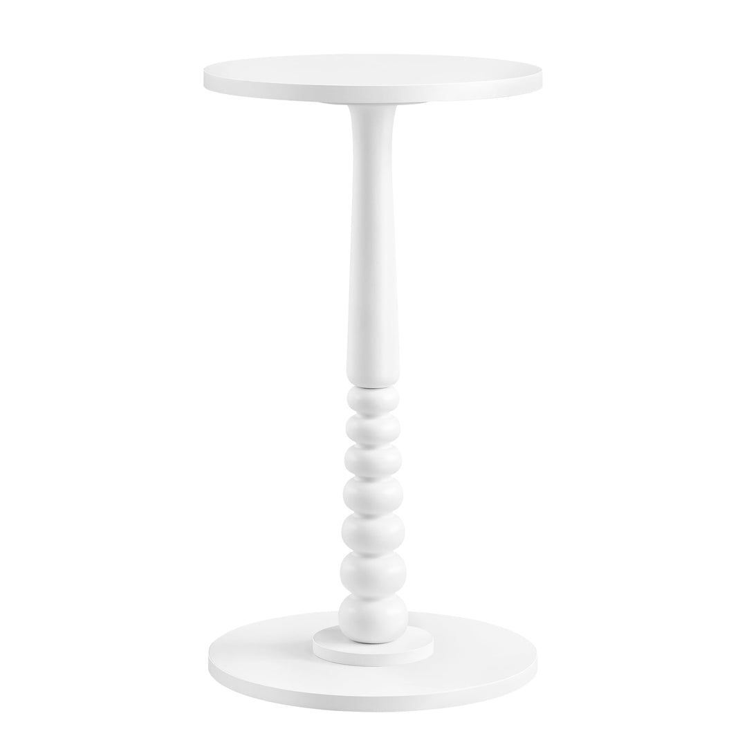 VASAGLE Mariel Kollektion - Beistelltisch rund, Kleiner Sofatisch, Nachttisch, Bein aus Massivholz,