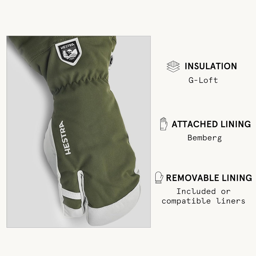 HESTRA Sundborn Handschuh 9 Oliv, 9 Oliv