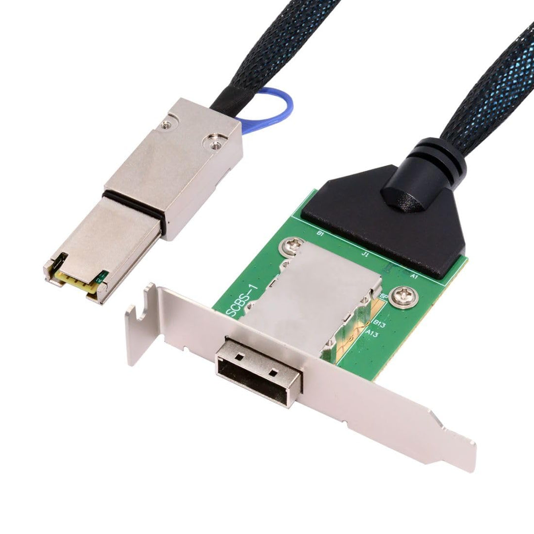 chenyang Mini SAS SFF-8088 auf SFF-8088 26Pin externes Verlängerungsdatenkabel PCBA mit Low Profile