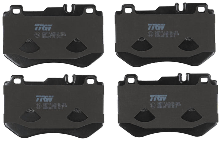 TRW gdb2078 Bremsbelag, Satz von 4