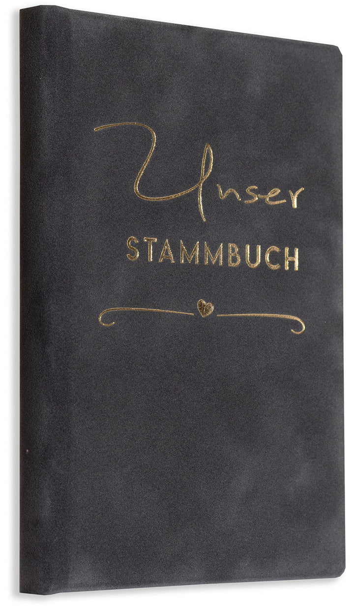 Stammbuch der Familie Our Grau Gold Familienstammbuch Hochzeit incl. Einleger