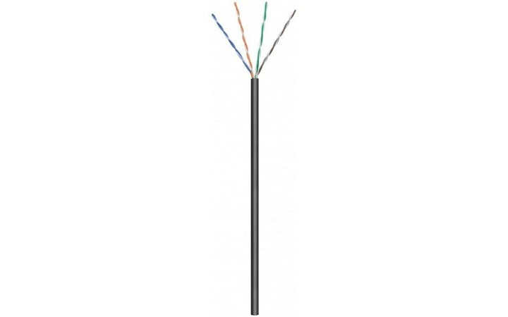 CAT5E FTP 100m Aussenkabel Starrleiter - PE (Fca), POE, Ethernet, LAN, Patchkabel, Datenkabel, RJ45