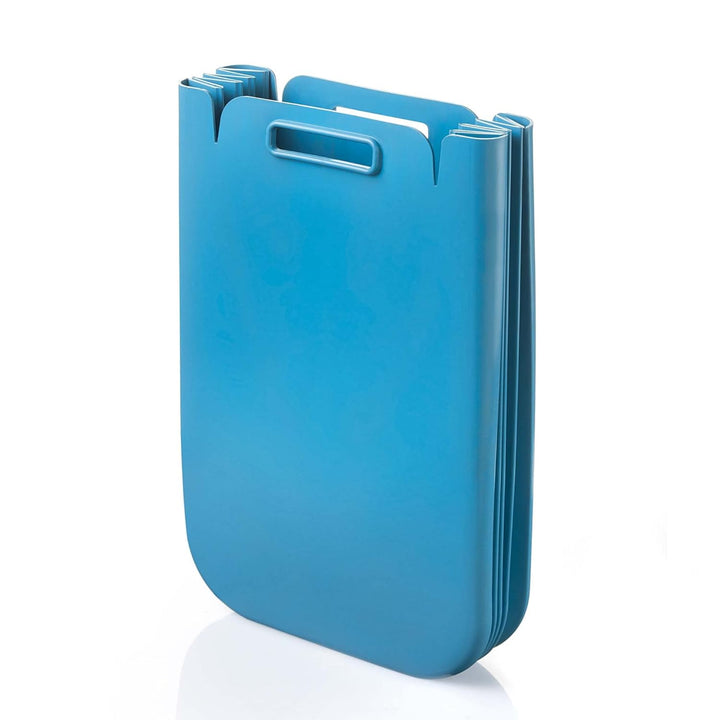 Guzzini - Home, ECO PACKLY Abfallsammler - Bright powder blue, 30x25xh45 cm (open)|30x5xh45 cm (clos