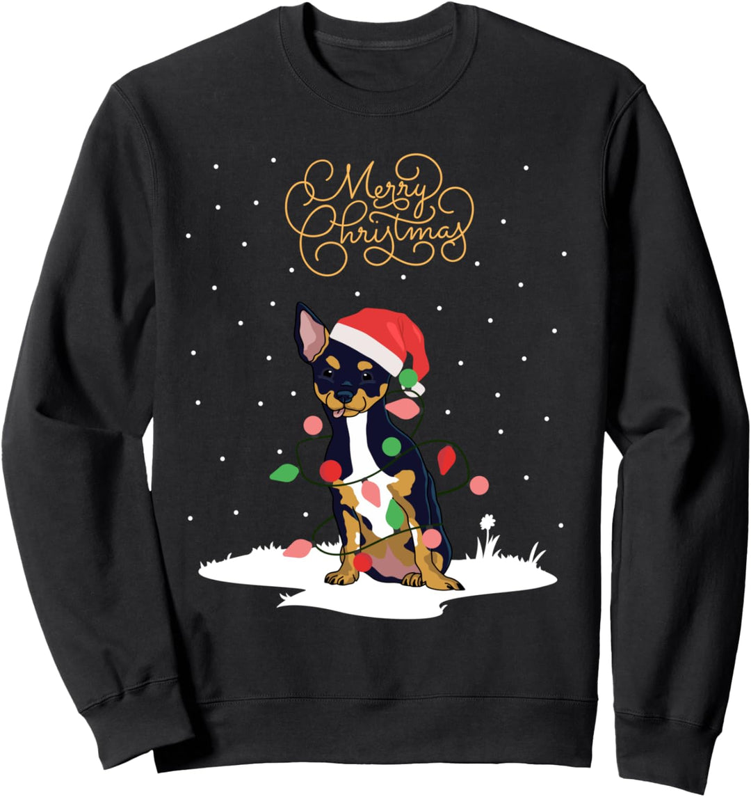 Chihuahua Merry Christmas Xmas Chihuahua Weihnachts Sweatshirt