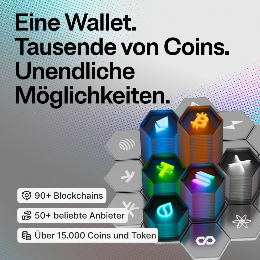 Ledger Nano Gen5 – Krypto-Touchscreen-Signer für Einsteiger – Digitale Assets sicher kaufen und trad