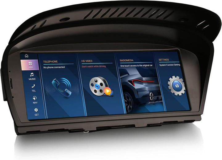 Erisin 8.8 Zoll 8-Kern 4GB+64GB Android 12 Autoradio Bluetooth GPS Navi für BMW 3er E90 E91 E92 E93