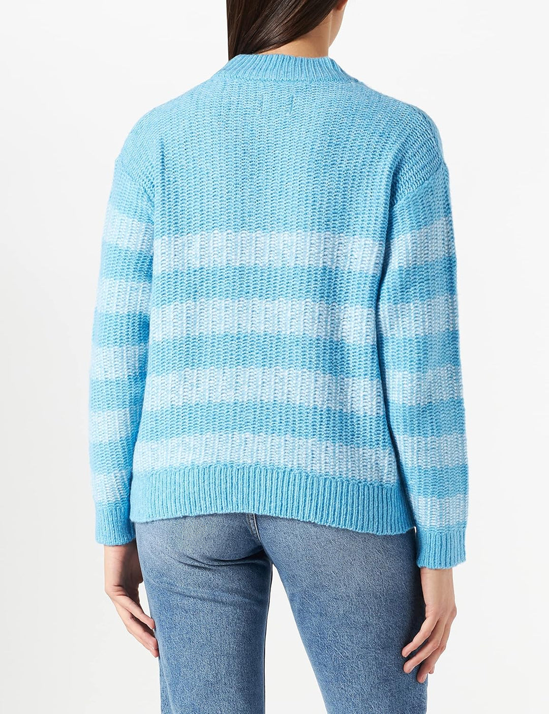camel active Damen Strickpullover XXL Hellblau, XXL Hellblau