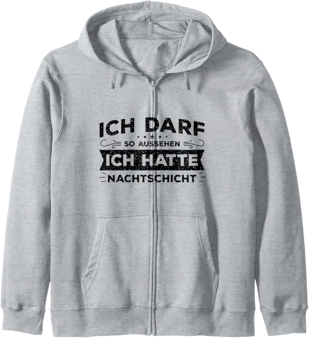 Lustiges Nachtschicht Lustiger Spruch Geschenk Kapuzenjacke