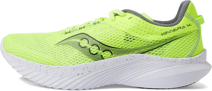 Saucony Herren Kinvara 14 Sneaker 40 EU Citron Black, 40 EU Citron Black