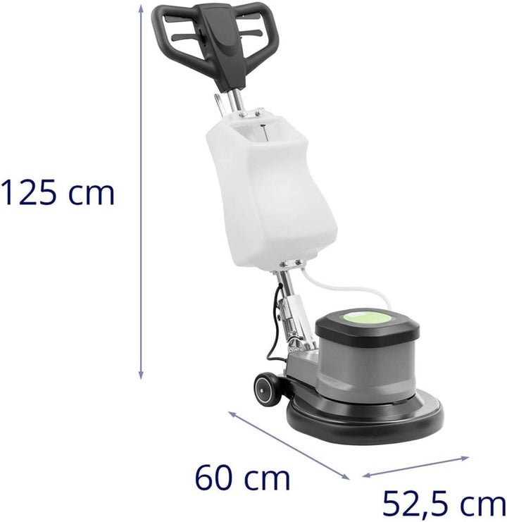 ulsonix TOPCLEAN 1800PRO+ Einscheibenmaschine 17" 5 l Bohnermaschine Bodenpoliermaschine