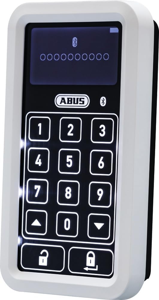 ABUS HomeTec Pro Bluetooth-Tastatur CFT3100 - Codeeingabe Zum Ã–ffnen Der Haustür - Für Den HomeTec