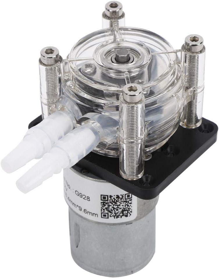 Fafeicy 12V Peristaltikpumpe G928, 500 ml/min Peristaltikpumpe mit grossem Durchfluss Hochwertige Do