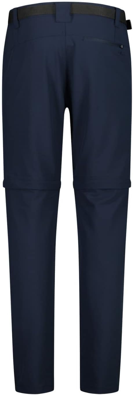 CMP Herren Pantaloni Zip Off Elasticizzati Da Uomo Hose 60 B.blau, 60 B.blau