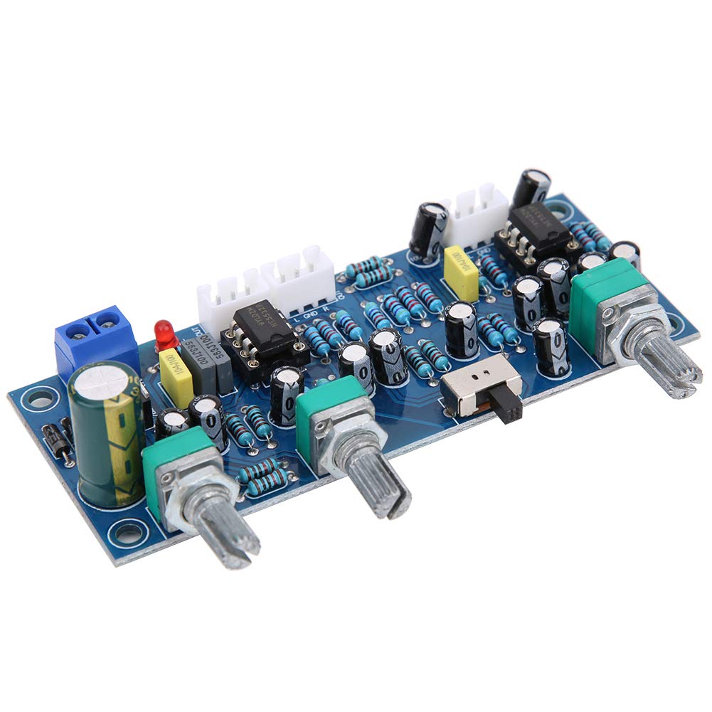 Tiefpassfilter-Vorverstärkerplatine, Vorverstärkerplatine 2.1-Kanal-Tiefpassfilter-Subwoofer-Tonplat