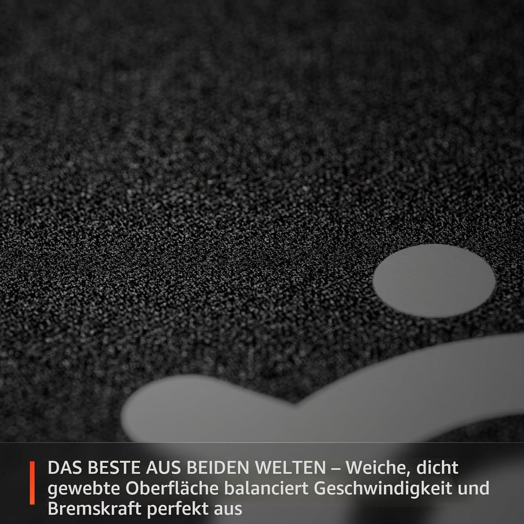 SteelSeries QcK XL Performance Balance Gaming-Mauspad, extra Dichte für EIN sanftes Gleiten, Flache