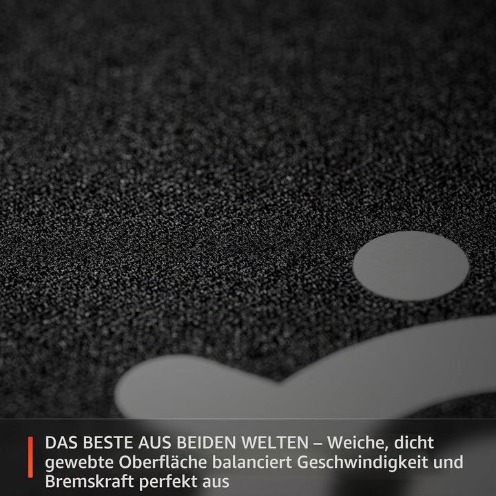 SteelSeries QcK XL Performance Balance Gaming-Mauspad, extra Dichte für EIN sanftes Gleiten, Flache