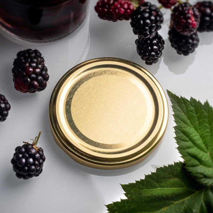 KADAX 10er Set Marmeladengläser 350ml TO82, Einmachgläser Vorratsgläser Mason Jar mit Schraubdeckel,