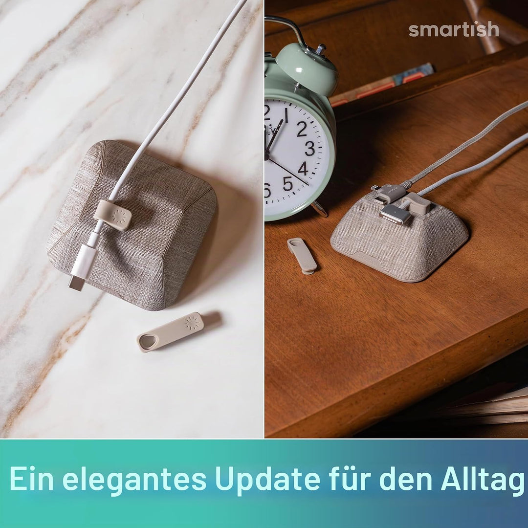 Magnet Seide Kabel Manager €“ Magnet Boden Kabel Wrangler Kordel Organizer für Ihre Nachttisch Cable