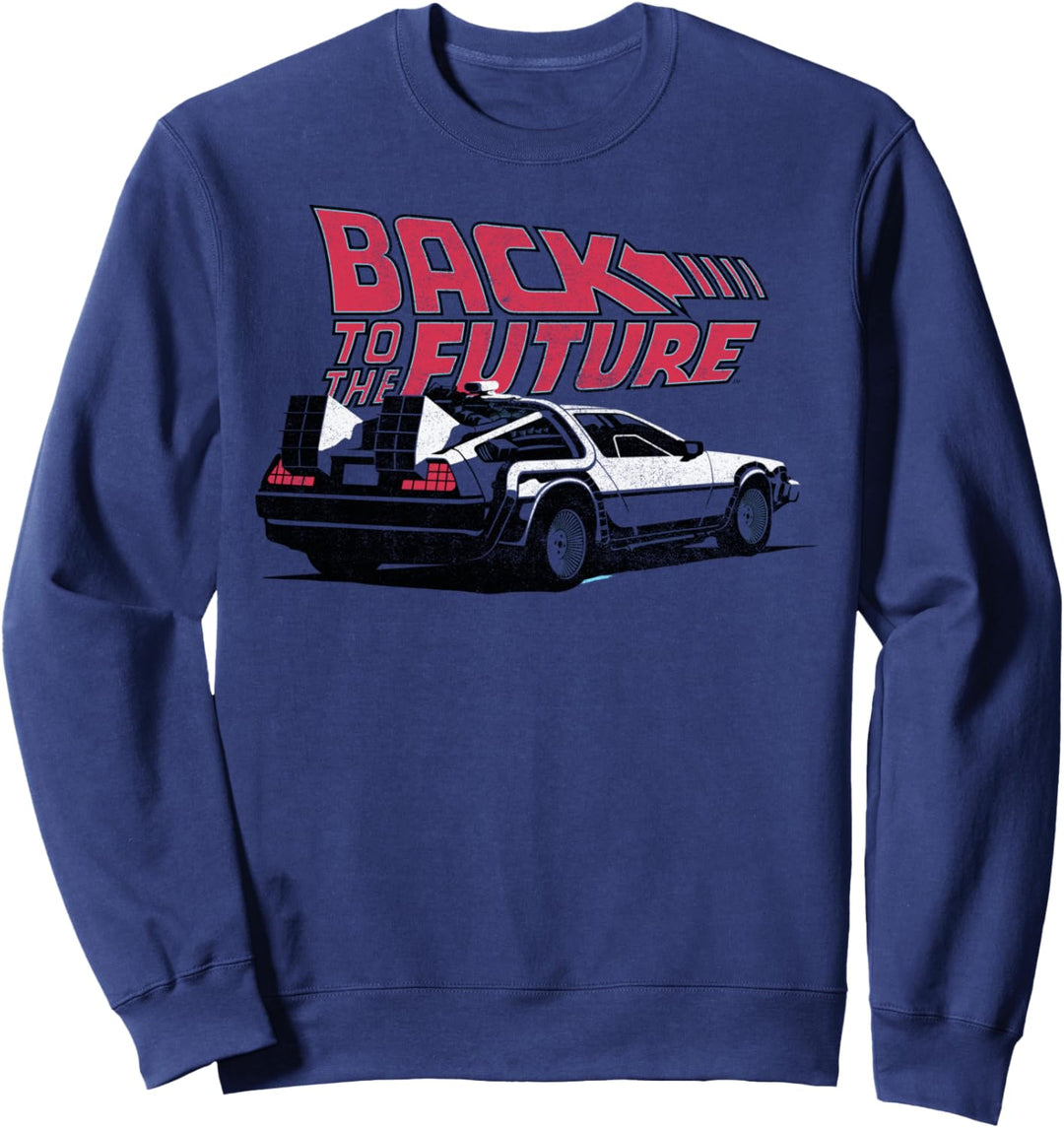 Back To the Future DeLorean Graphic Sweatshirt