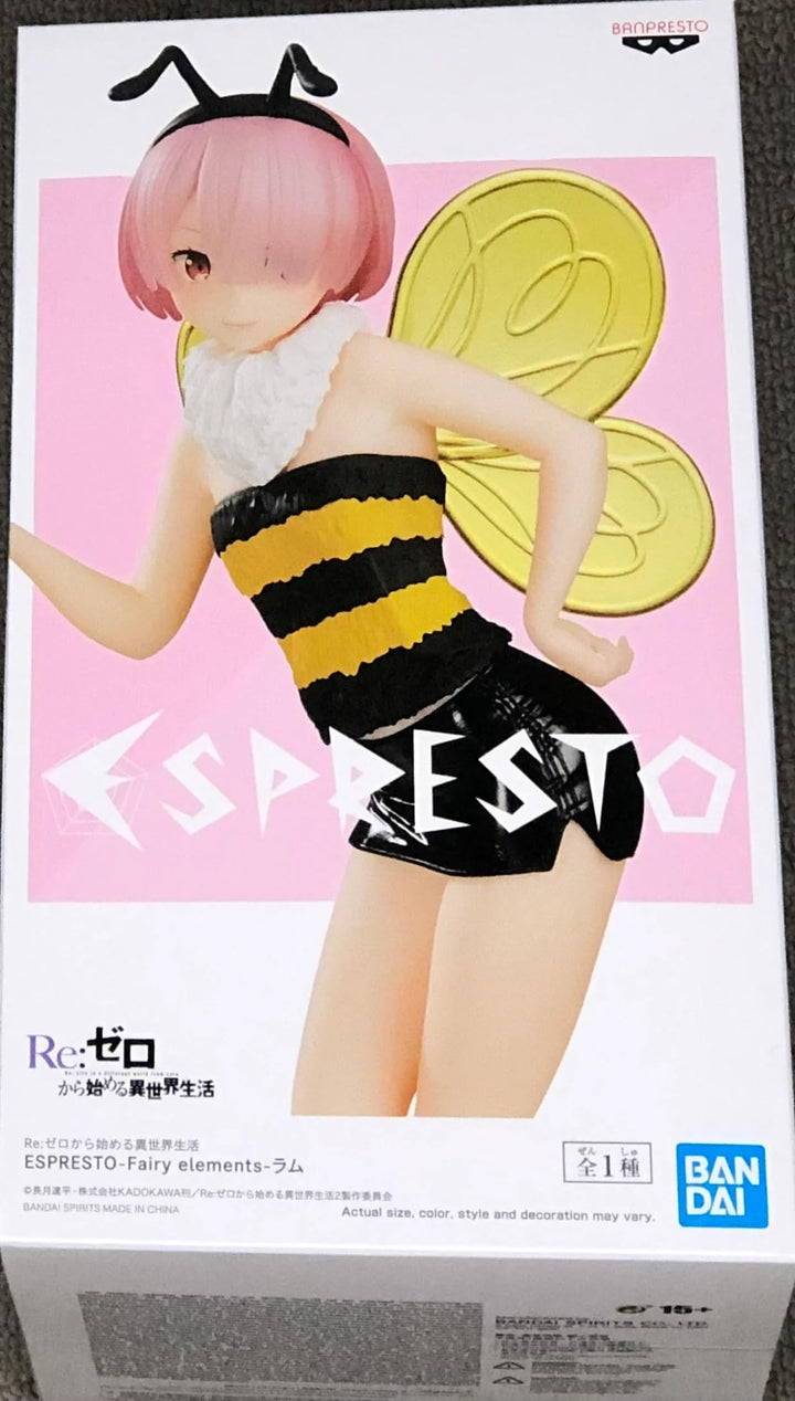 RE:Zero - Ram - Figur Espresto Fairy Elements 20cm