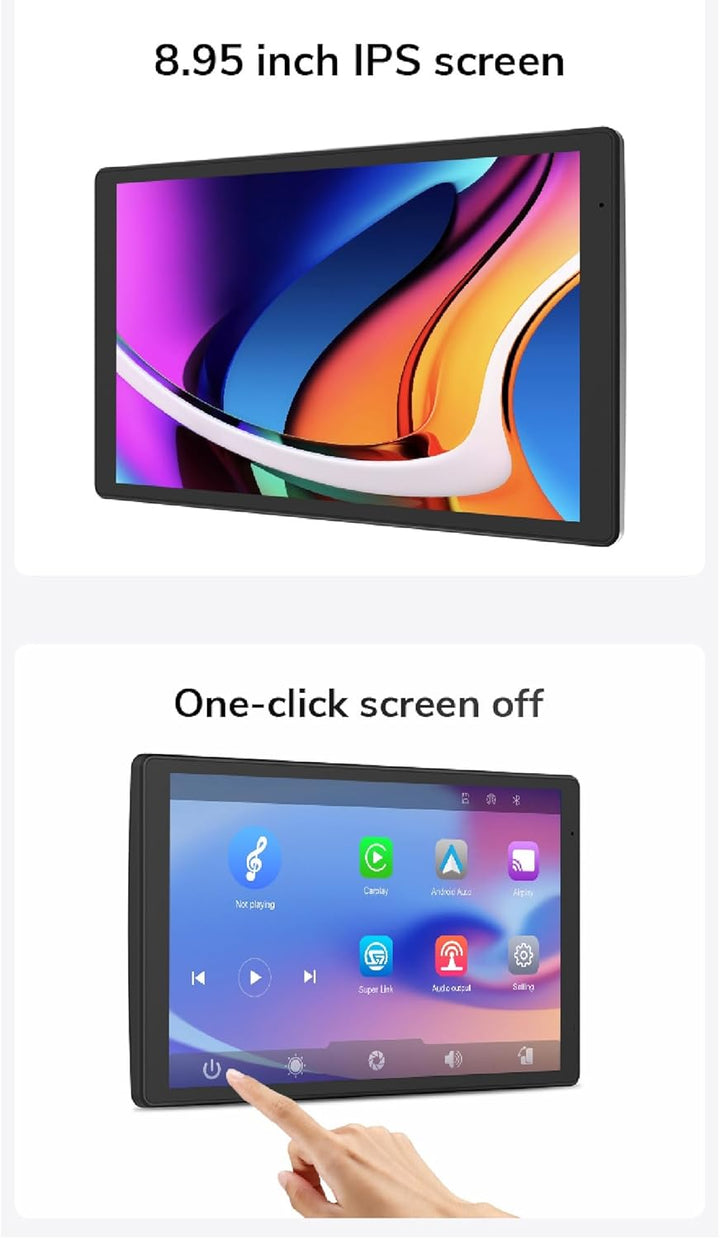 Eonon Android 10 Autoradio für BMW 3er E46 1999-2005 mit kabellos CarPlay Android Auto 9" Android Ra