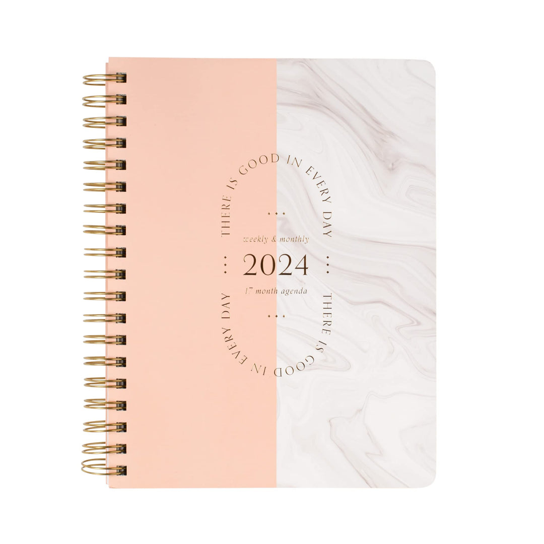 Fringe Studio Spiral-Wochenplaner 2024, August 2023 - Dezember 2024, 17 Monate, Papiereinband, Good
