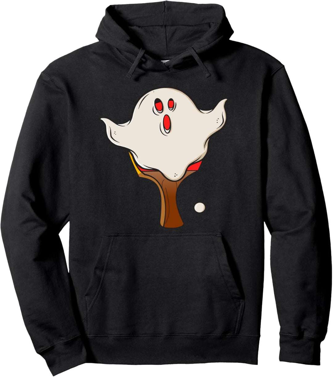 Tischtennis Halloween Geist Halloweenverkleidung Halloween Pullover Hoodie