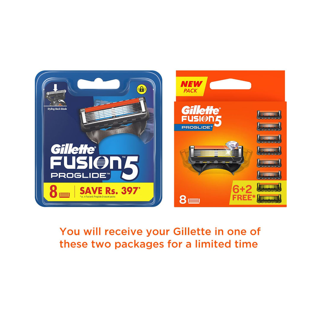 Gillette Fusion ProGlide (8 Blades) 8 Cartridge, 8 Cartridge