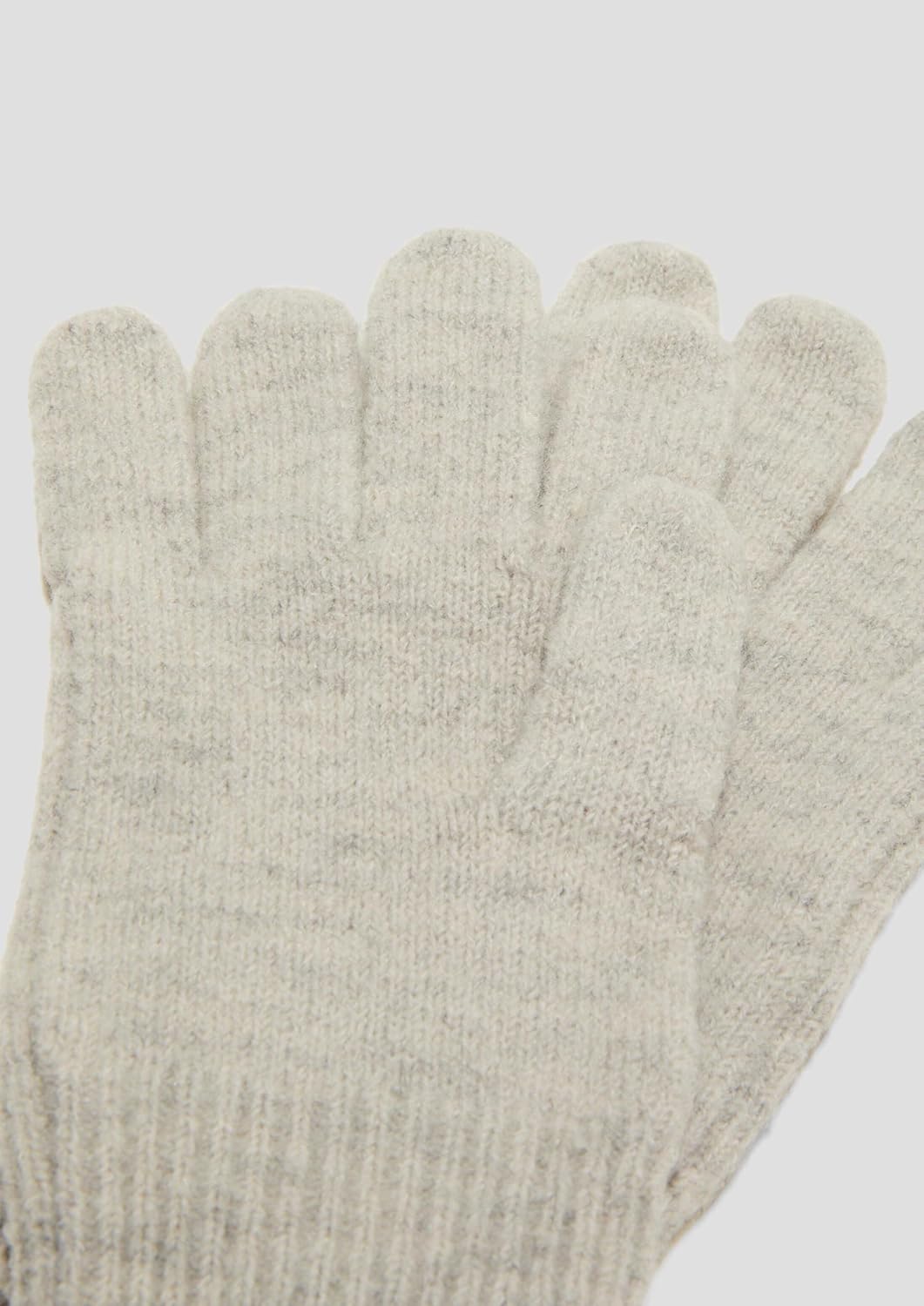 s.Oliver BLACK LABEL Damen 10.2.20.25.279.2133720 Handschuh für besondere Anlässe, Grey, Einheitsgrö
