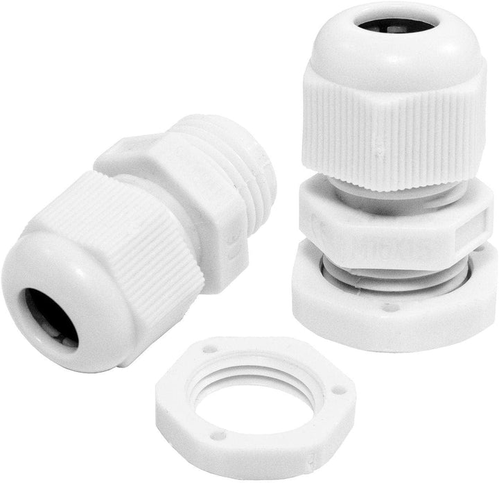 200x Kabelverschraubung M16 IP67 metrisch d5-9mm grau 200x M16 (Grau), 200x M16 (Grau)