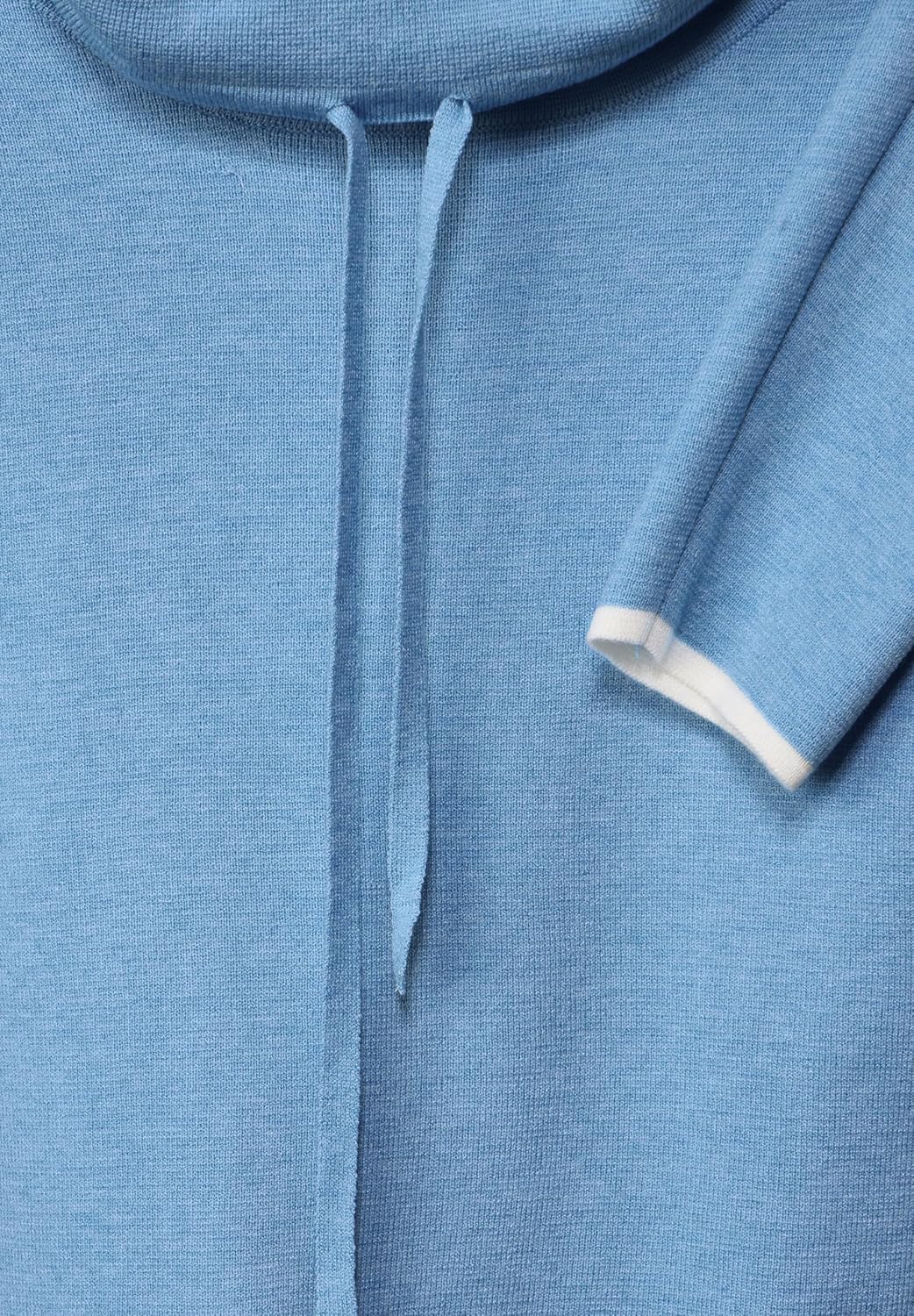 STREET ONE Damen A302491 Strickpullover 42 Gentle Blue Melange, 42 Gentle Blue Melange