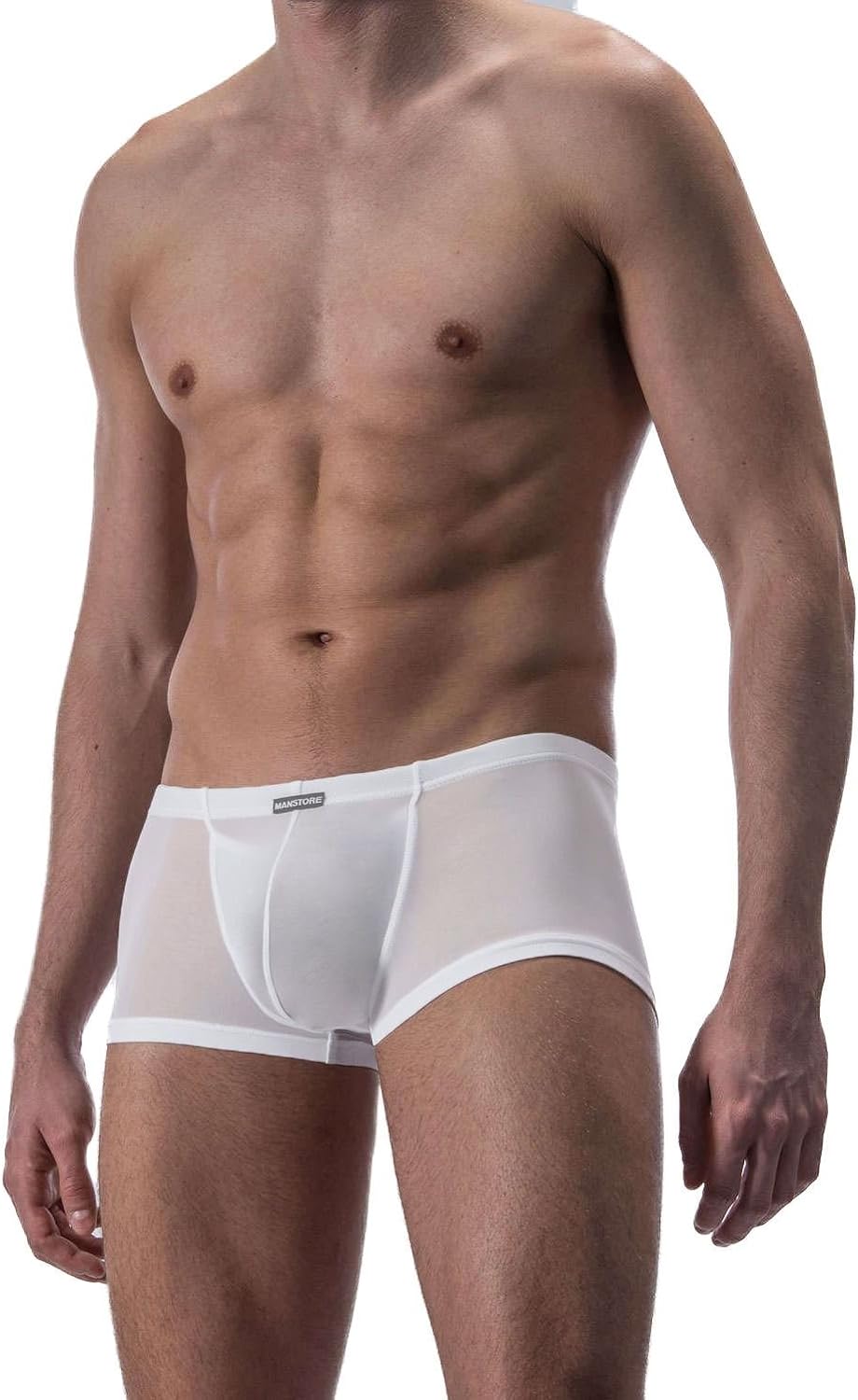 Manstore 2-06168, weiss, Grösse XL, Pushup-Pant M101 für Männer Weiss XL, Weiss XL